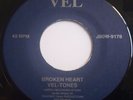RARE DOO WOP 45 by THE VEL-TONES (RE) HEAR IT