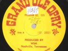 GRAND OLE OPRY #335 SKEETER DAVIS/BOBBY BARE/GLASER BROS/JIM & JESSE Radio WSM