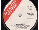 MAVIS JOHN How Can I Love Again 7