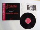 SAXON The eagle has landed Live LP 33t Japon / Japan Iron maiden OBI insert