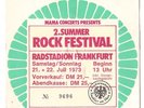 Uriah Heep, Black Sabbath , Deep Purple  In Concert 1973 Ticket / Konzertkarte
