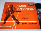EDDIE COCHRAN c'mon everybody. uk 45 ep London RE-U 1214.