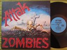 ATTAK, ZOMBIES, LP 1983 RARE ORIGINAL UK 1ST PRESS A1/B1 EX/EX NO FUTURE RECORDS