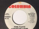 Pink Floyd 45 PROMO Comfortably Numb