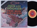 JOHN LEE HOOKER Free Beer & Chicken ABC LP VG+