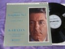 SAX 2392 SIBELIUS: SYMPHONY No.5 / KARAJAN / UK 1ST ED BLUE/SILVER PRESS   EX