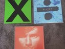 3 Alben ED SHEERAN  X , Divide , Ed Sheeran LP Vinyl