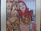 Jon Spencer Blues Explosion 2014 Euro tour Silkscreen 495mm x 695mm MALLEUS JSBX