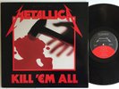 METALLICA Kill 'Em All ELEKTRA 1983 LP NM