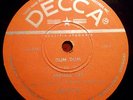 BRENDA LEE Dum Dum URUGUAY 78 RPM So Deep DECCA RARE