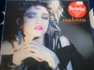 MADONNA - THE FIRST ALBUM - WITH RED STICKER + POSTER AND INNER - GERMANY MINT