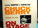 CHUCK BERRY ON STAGE w Maybelline CHESS 1480 his second LP VG shape