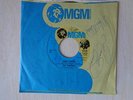 45 - Autographed Sleeve & Record Label - THE OSMONDS - CRAZY HORSES - Pop