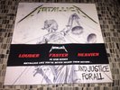 METALLICA  AND JUSTICE FOR ALL  Green vinyl 45rpm  4LP Boxset