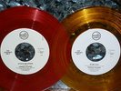 * * 2 RARE UNPLAYED MINT BEATLES LIMITED PRESSING COLORED VINYL RINGO STARR 45s