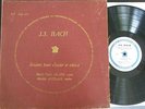 MICHELE AUCLAIR  M-C ALAIN / BACH /  DISCOPHILES FRANCAIS DF 209-10 autographed