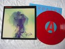 Warpaint Undertow remixes  Red  Vinyl . HAND SIGNED print