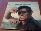 JOHNNY CASH BITTER TEARS LP SIGNED AUTOGRAPHED ORIG 360 SOUND VG+ STEREO