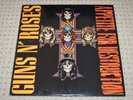 Guns N Roses Appetite For Destruction Metal Rock Record LP Geffen 1987 VTG 80s