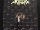 ANTHRAX Among the Living LP 1987 Island Megaforce RELEASE  THRASH METAL VG