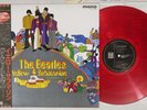 BEATLES YELLOW SUBMARINE EMI/ODEON EAS-70138 Japan OBI Mono Clear Red LP