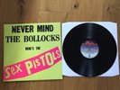 Original Sex Pistols Vinyl LP Record. Never Mind The Bollocks. Pretty Vacant.