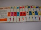 LES 13 PREMIERS 45T DE DALIDA NUMEROTES DONT LES 3 PREMIERS RARES