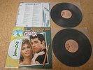 OST Grease   Olivia Newton-John, John Travolta/ Japan Double LP/ OBI Sheet