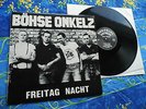 BÖHSE ONKELZ ? FREITAG NACHT? RARE  ROCK O RAMA PUNK LP #1A