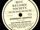 WOLVERINE ORCHESTRA Riverboat Shuffle / Lazy Daddy  (1924) Schellackplatte X2881