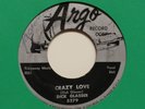 45 RPM Dick Glasser ARGO 5279 Crazy Love  CLEVELAND ROCKABILLY   VG