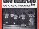 The Beatles US 45 How Do You Do It / Revolution with Picture Sleeve Blue Vinyl
