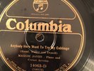 Columbia 14063D  Maggie Jones TRY MY CABBAGE 78 rpm BLUES E+1924 LOUIS ARMSTRONG