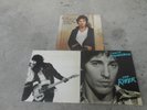 BRUCE SPRINGSTEEN-3 LP'S-VINYL-US-BORN TO RUN-DARKNESS ON EDGE OF TOWN-THE RIVER