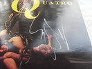 SUZI QUATRO WILD ONE GREATEST HITS UK LP OLD SHOP STOCK COPY AUTOGRAPHED SIGNED