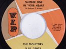 Northern Soul 45 MONITORS Number One In Your Heart V.I.P. HEAR