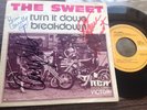 The Sweet - Turn it down Spanish Autographed by Priest Scott & Connolly Glam