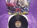 IRON MAIDEN THE NUMBER OF THE BEAST LP EX WAX EX COVER ORIG 1982 HARVEST