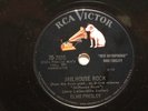 78 RPM Elvis Presley RCA VICTOR 7035 Jailhouse Rock / Treat Me Nice   E to E+