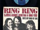 ABBA - Björn & Benny, Agnetha & Anni-Frid - Ring Ring - 7 Inch Vinyl - DENMARK