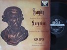 HAYDN SYMPHONIES 94 (SURPRISE) & 99 - RARE Orig 1959 UK LP SXL 2098 - KRIPS VPO