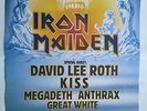 MONSTERS OF ROCK    1988  BOCHUM-SCHWEINFURT   orig. Concert Poster   84 x 60 cm