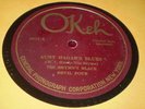 78rpm Blues Okeh 8054 - TIM BRYMN'S BLACK DEVIL FOUR - ESTHER BIGEOU - 1921/1923