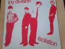 Joy Division - Isolation   Red/ White Sleeve - Black LP - Limited