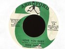 EDDIE PARKER Love You Baby on Ashford Northern Soul 45 Hear