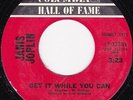 Janis Joplin Me And Bobby McGee / Get It While You Can Vinyl Single 7inch