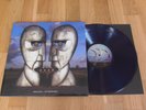 PINK FLOYD THE DIVISION BELL USA Deep BLUE MARBLED VINYL LP NEAR MINT