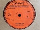 FATS DOMINO ' COUNTRY BOY 'LONDON- AMERICAN RECORDINGS' ORANGE DEMO.