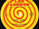 BOOKA HYLAND 45: SWEET THING & I DIG GIRLS AUSSIE  LEE GORDON 594  EX-/EX-  1960
