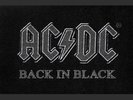 AC/DC Doormat Back In Black